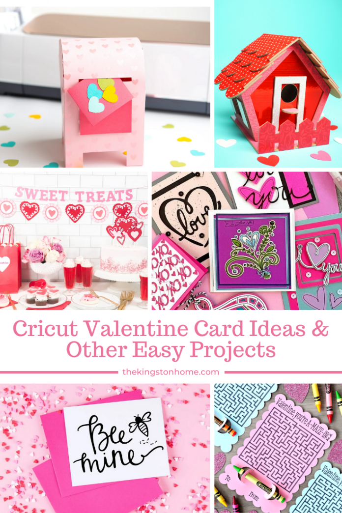 Cricut Valentine Card Ideas & Other Easy Projects - The Kingston Home