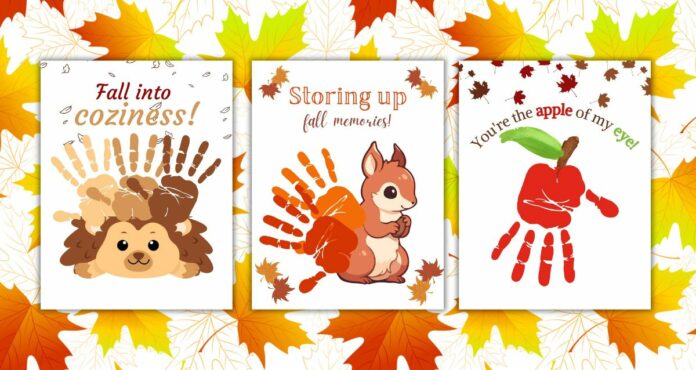 20 Fun Fall Handprint Crafts for Toddlers With Free Printable Templates