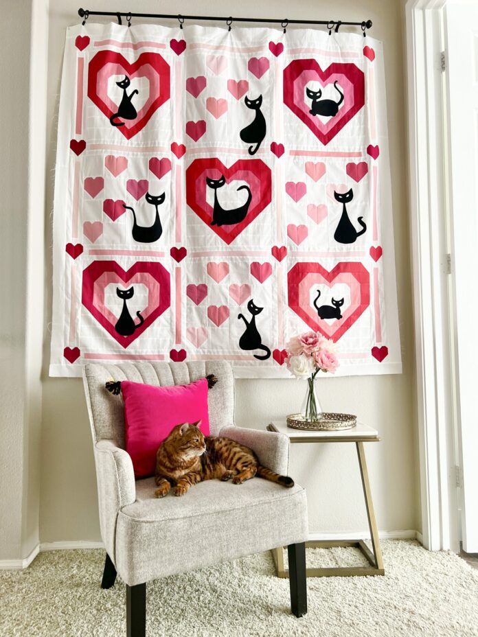 Mod Valentine Quilt Pattern