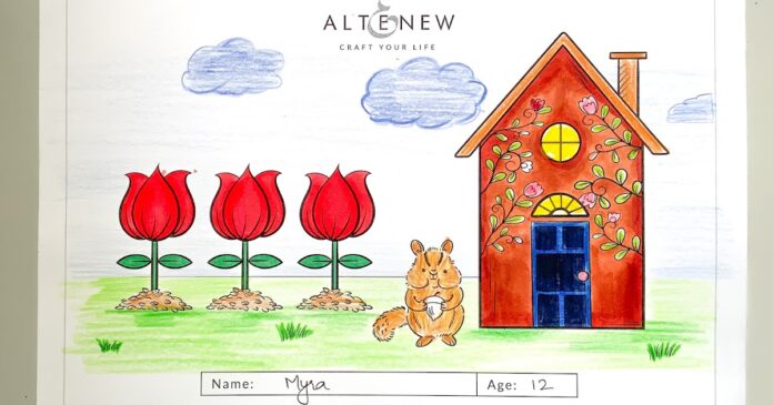 Anushree Vaish: Coloring By Myra