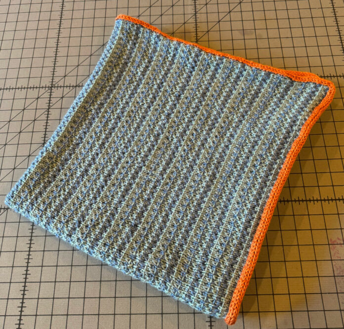 Ozark Tweed Baby Blanket Knitting Pattern