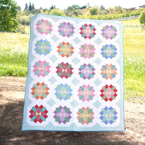 Flower Burst Quilt Pattern - Cutesy Crafts