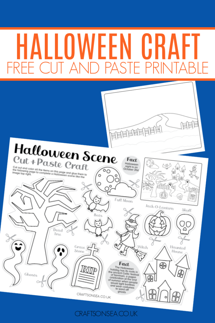 halloween craft printable