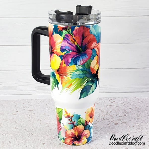 40 Ounce Sublimation Mug Templates (Free template)