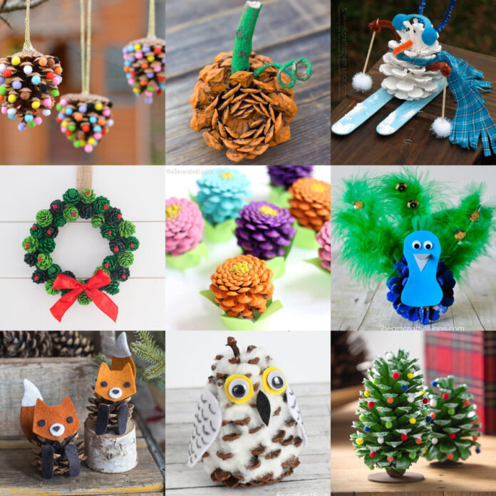 Creative Pine Cone Crafts for Kids: Nature Meets Imagination