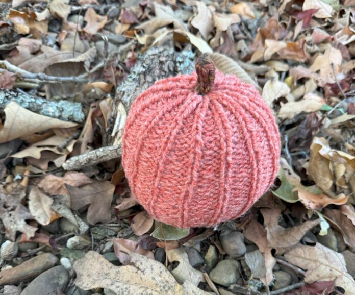 Easy Pumpkin Knitting Pattern - Our Daily Craft