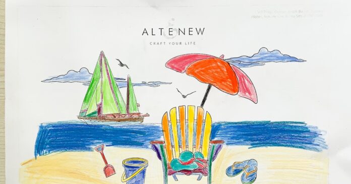 Altenew Coloring Page by Misha | 2