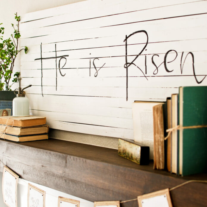 diy easter sign