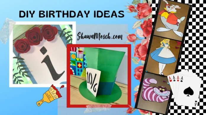 Alice in Wonderland DIY birthday