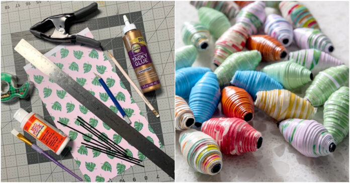 How to Make Paper Beads Quickly and Easily