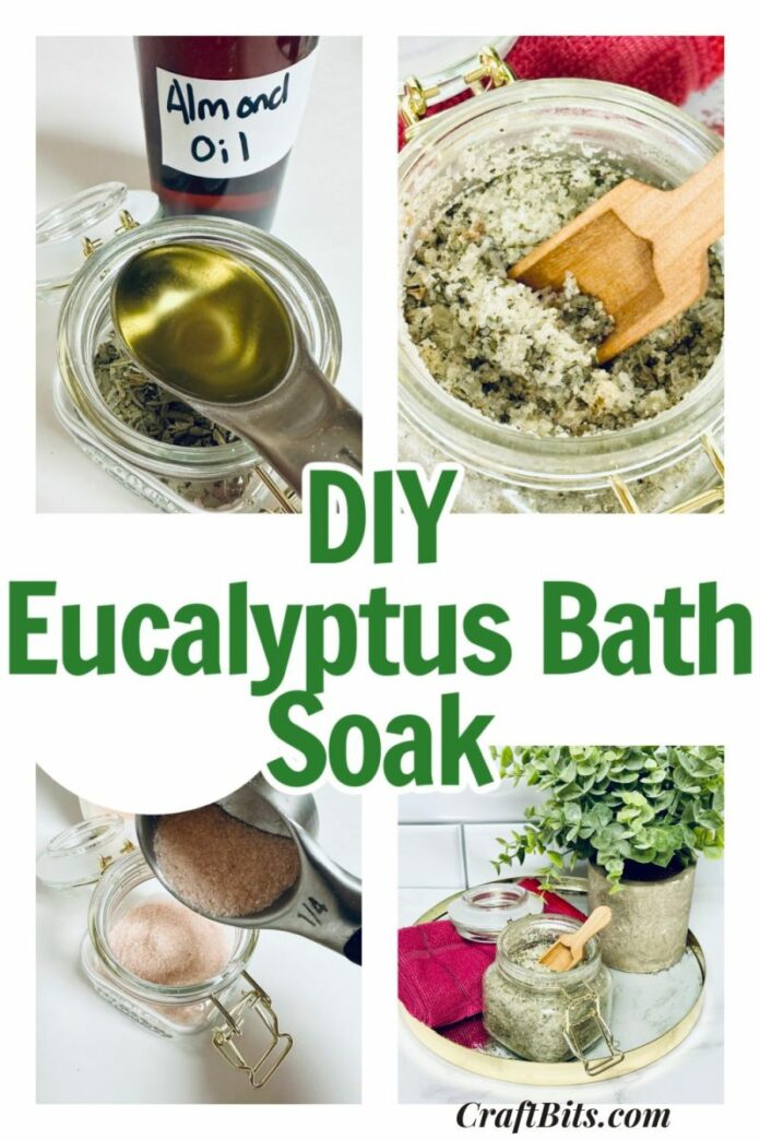 Eucalyptus Oil Bath Soak For Colds, Flu and Fatigue — CraftBits.com