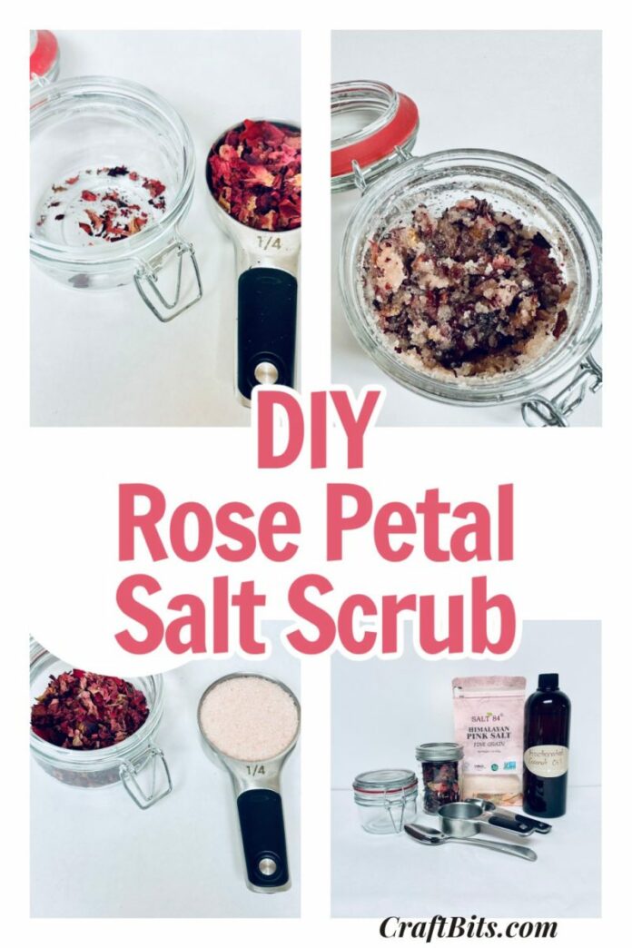 Hydrating Rose Petal Body Scrub — CraftBits.com