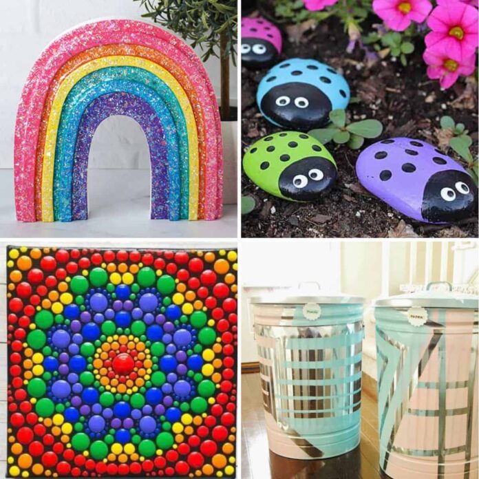 19 Painting Crafts for Adults