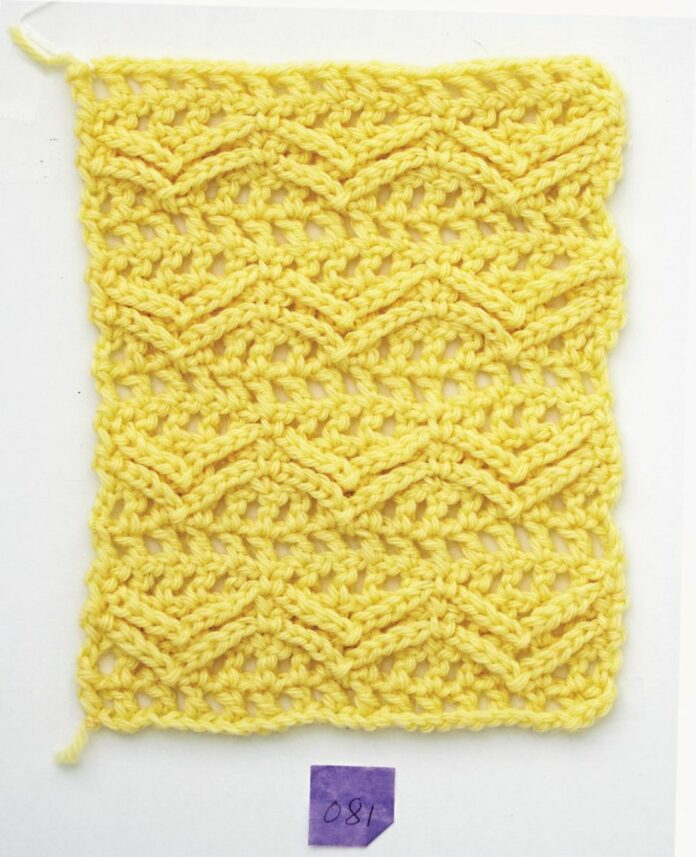 How to do a winged lace crochet stitch — CraftBits.com